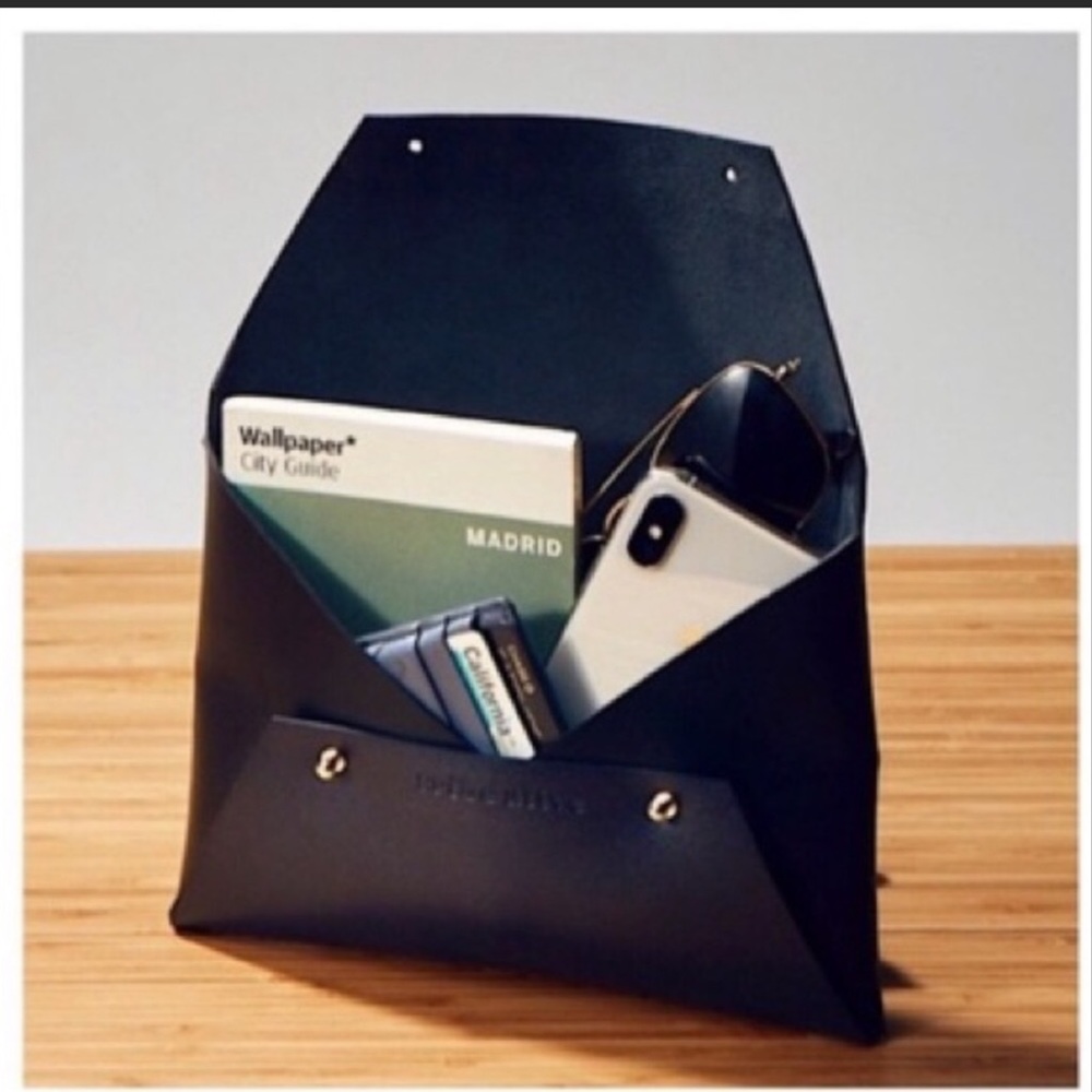 New Tribe Alive Leather Envelope Clutch